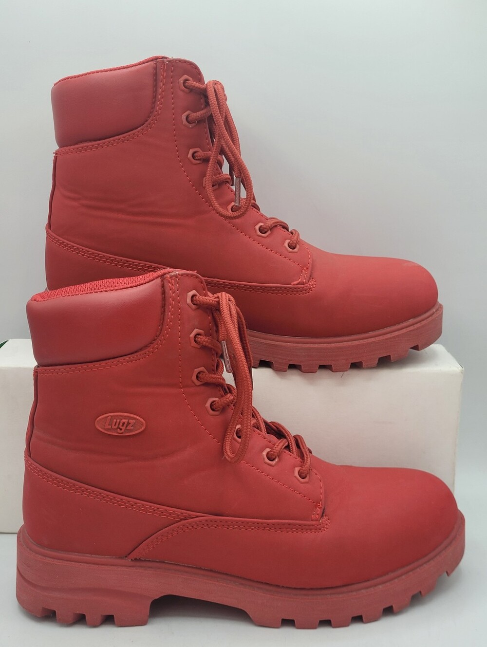 Lugz Women's Convoy Boots, featuring a high-top design with padded collar Size 9
